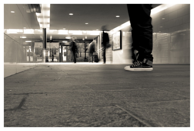 Waiting shoe
